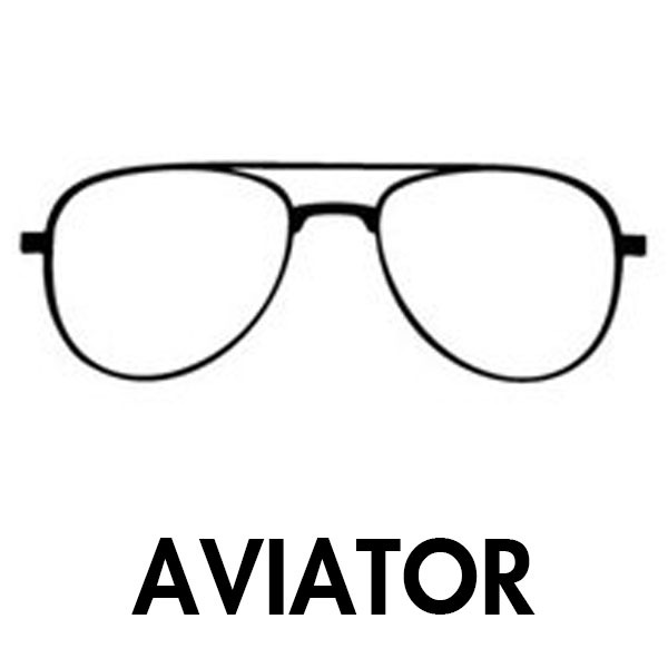 Gọng kính aviator