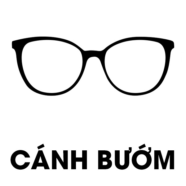 Gọng kính cánh bướm