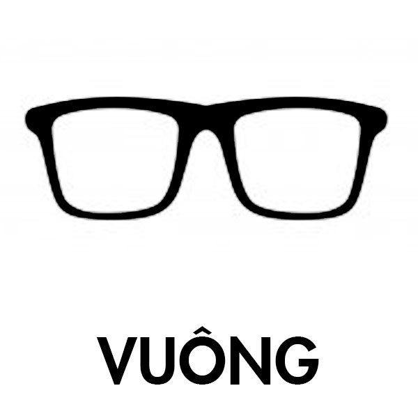 Gọng kính vuông