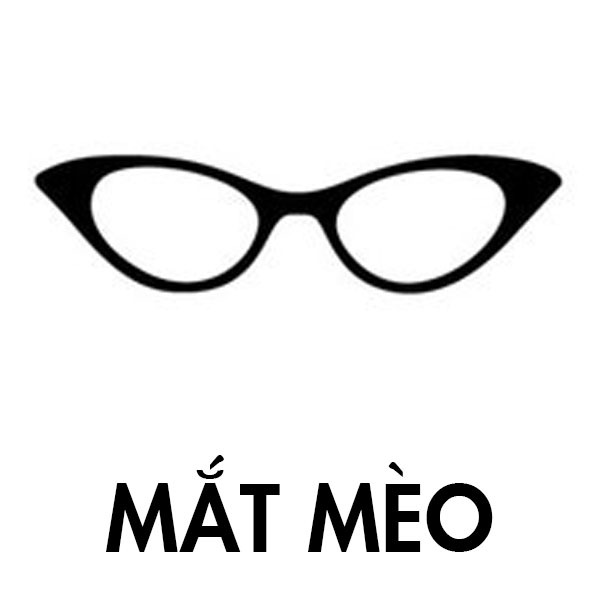Gọng kính mắt mèo